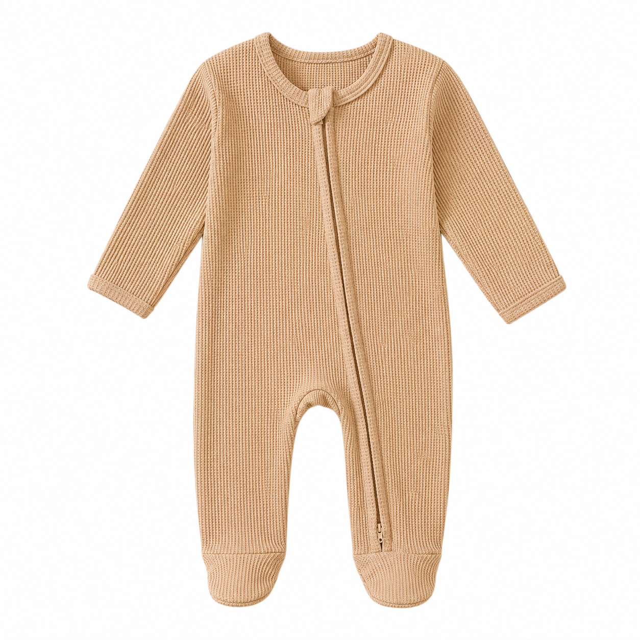 Waffle Cotton Baby Romper