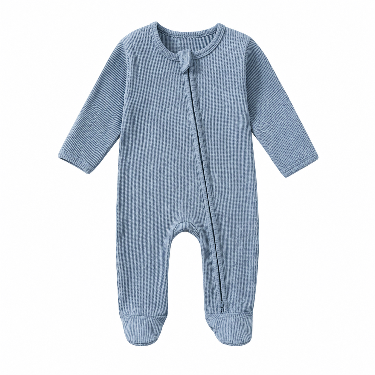 Waffle Cotton Baby Romper
