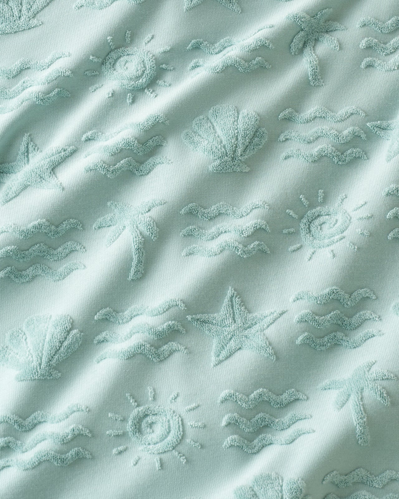 Coastal Rays Bow Front Flutter Top
