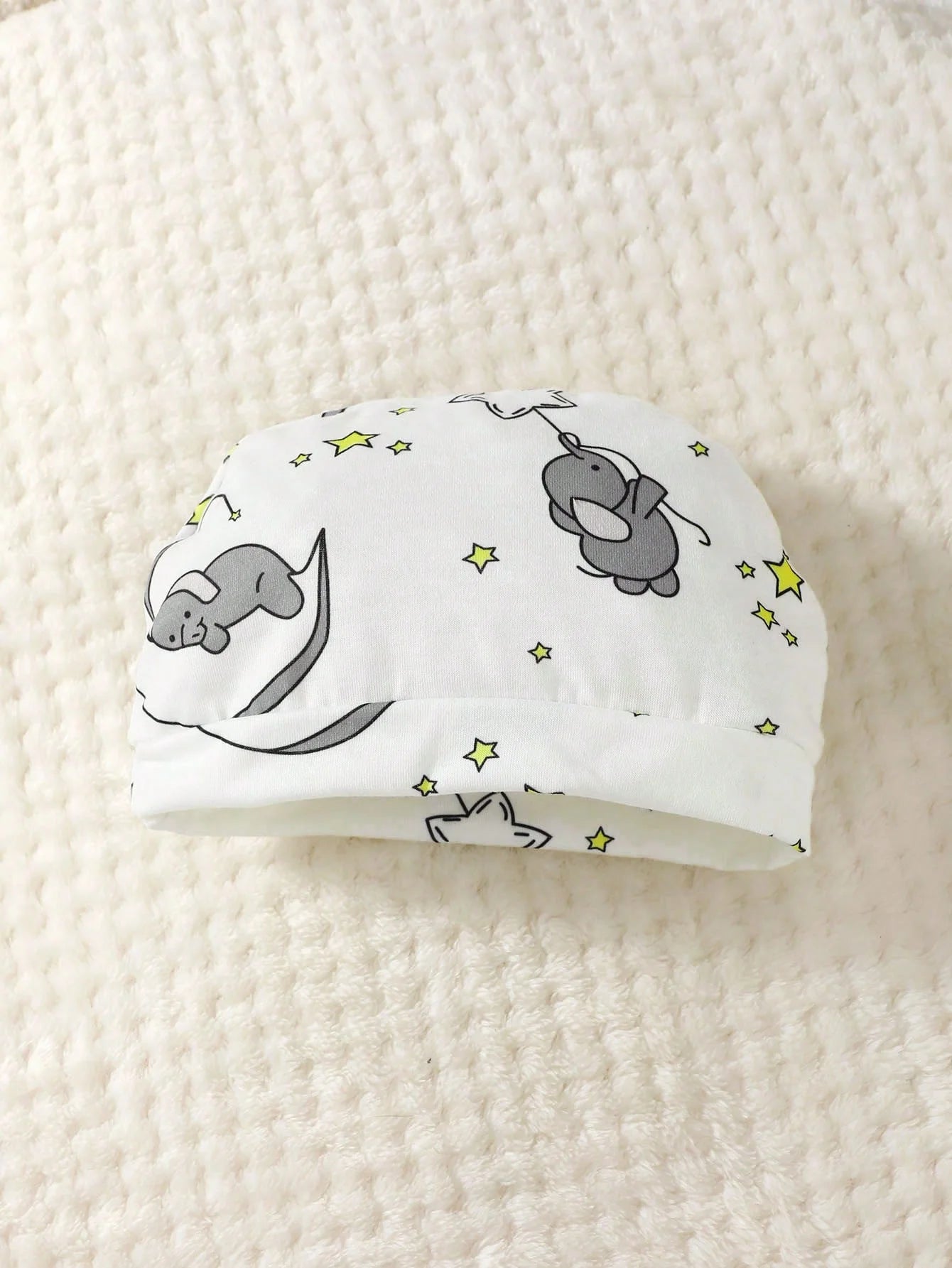 Elephant Baby Romper & Hat Set