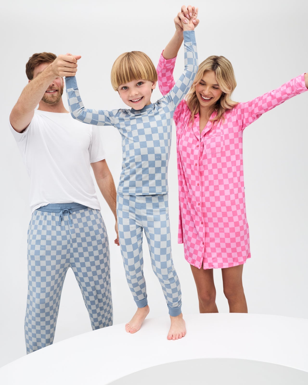 Sweet Raspberry Checks Women's Sleep Shirt
