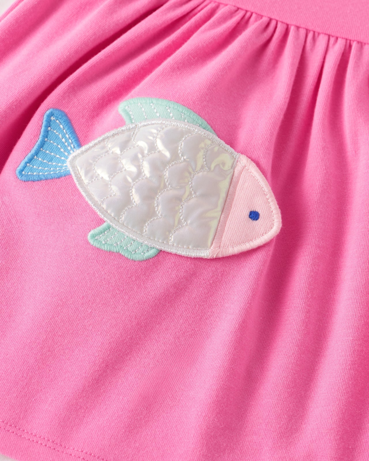 Sparkling Scales Empire Tunic Top with Bloomer